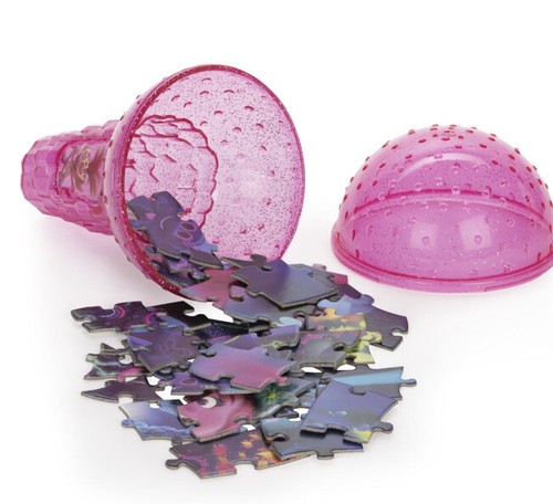 Rompecabezas Trolls World Tour 48 piezas en contenedor de almacenamiento en forma - Imagen 3 de 3