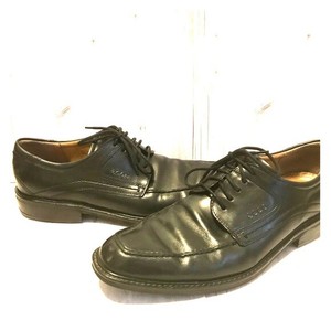 ecco mens black dress shoes