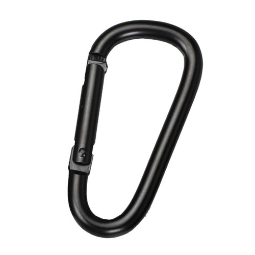 4Pcs Spring Snap Hooks Keychain Clip Climbing Carabiner D Rings Clip Hook Buckle - Picture 9 of 11