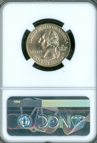 2009 P NORTHERN MARIANAS FLAG QUARTER NGC MS67 SMS . - Picture 2 of 2