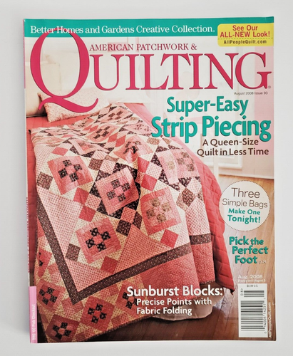 American Patchwork & Quilting Magazine 1993 to 2023 You choose Month/Issue BH&G - Picture 126 of 334