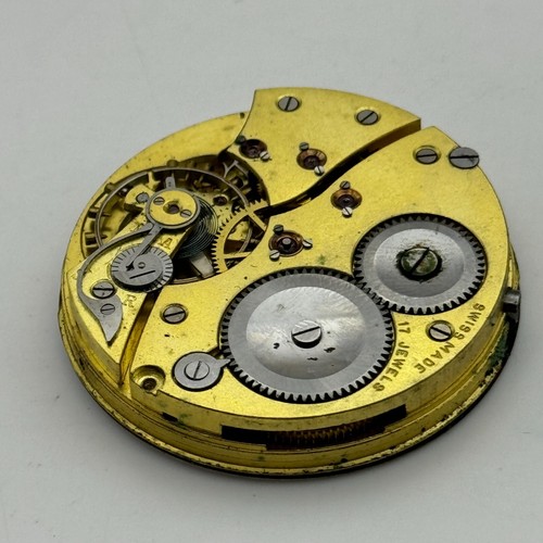 42.9mm High Grade Hendersons 17 Jewels Balance Ok Hunter Pocket Watch Movement - Picture 15 of 20