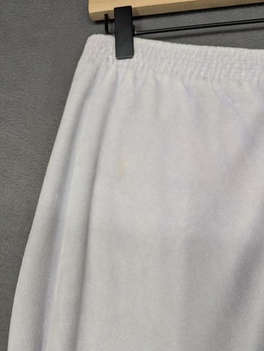 White Stag Tracksuit Size Large Lavender Blue Velour Set Velvet Quilted Vintage - Picture 15 of 22