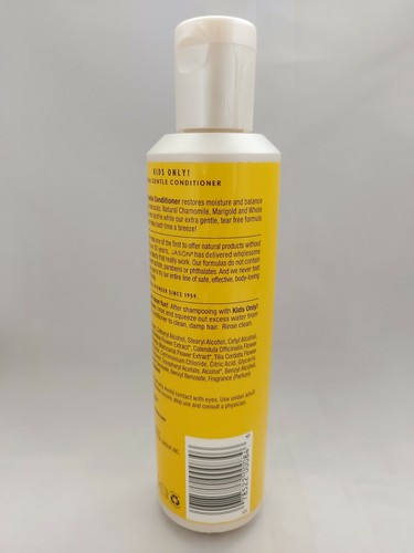 Jason Kids Only All Natural Conditioner Extra Gentle Tear Free 8 OZ - Picture 4 of 4
