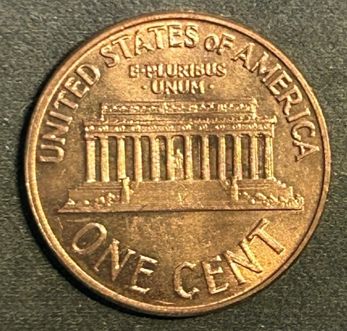 1960 D Lincoln Cent Struck Through Grease. Missing G in God. - Picture 3 of 3