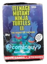 1991 Teenage Mutant Ninja Turtles II Movie Trading Cards TMNT / Choose / bx136