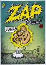 ZAP COMIX #0 (3rd) - 5.0, OW - Entire book by Crumb