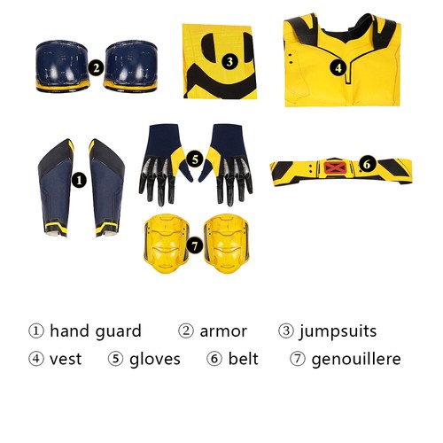 Deadpool 3 James Howlett Logan Wolverine Cosplay Costume Paws Armor Outfit Props - Picture 18 of 33