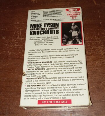 Sports Illustrated Mike Tyson & History Greatest Knockouts
