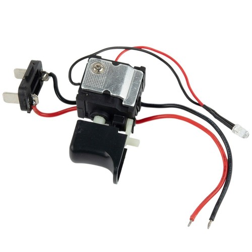 Auslöseschalter 7,2 V - 24 V Kunststoff und Metall Elektrowerkzeuge mit kleinem Licht - Bild 3 von 12