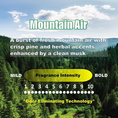 Stealth Stix Auto Lüftungsclips Lufterfrischer, 1er Pack (4-Stix), Mountain Air - Bild 2 von 4
