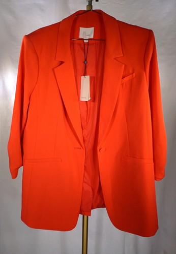 CINQ A SEPT KHLOE ROTE JACKE UND Body GR. 14