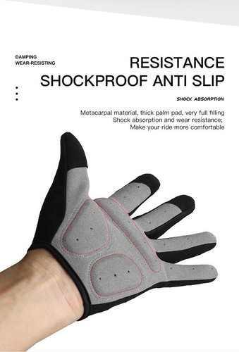 Herren Taktische Handschuhe mit Aufprallschutz Handfläche gepolstert Vollfinger Sicherheitshandschuhe - Bild 18 von 19