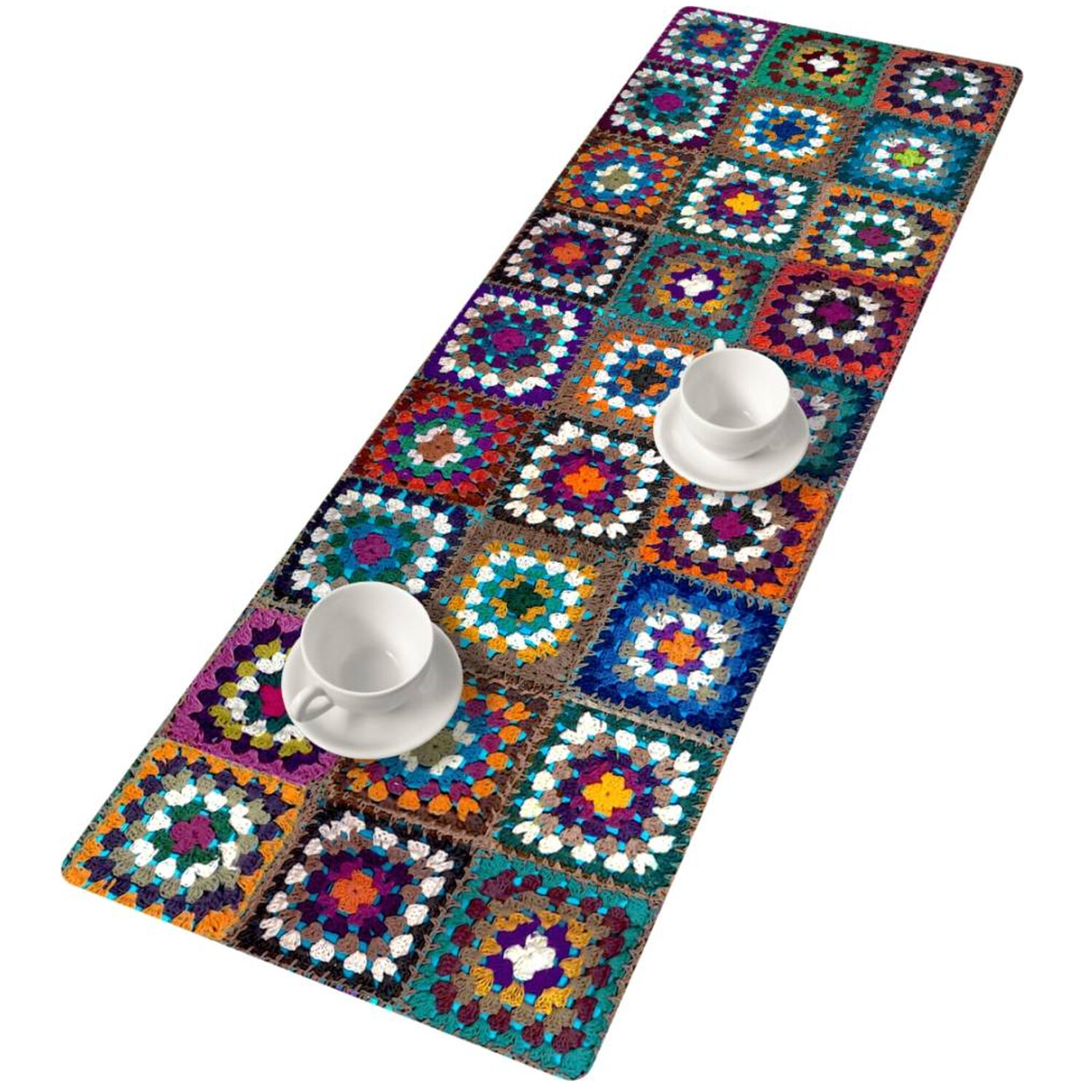 Camino de mesa Bertoni fieltro 115x40cm estampado Frania EE083