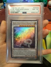 2016 Yugioh Blue-Eyes Spirit Dragon CT13-EN009 psa 8