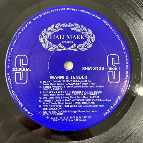 WARM AND TENDER 14 SOUNDS FOR LATE NIGHT LOVERS VINYL LP VARIOUS SHM 3123 - Imagen 4 de 8