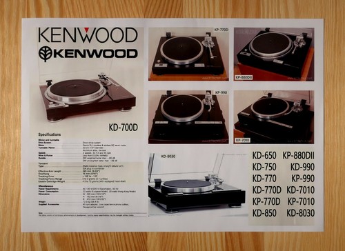 Cartridge Protractor for Kenwood KD-650/700D/750/850/990/7010/8030 Turntables - Picture 2 of 8