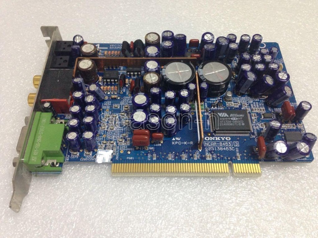 ONKYO SE-150 PCI 110db 7.1 Channels Digital Sound Card WAVIO WIN7
