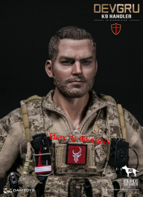 ミリタリー DEVGRU K9 HANDLER 1/6 Scale DEVGRU K9-handler in Afghanistan (With Dog)