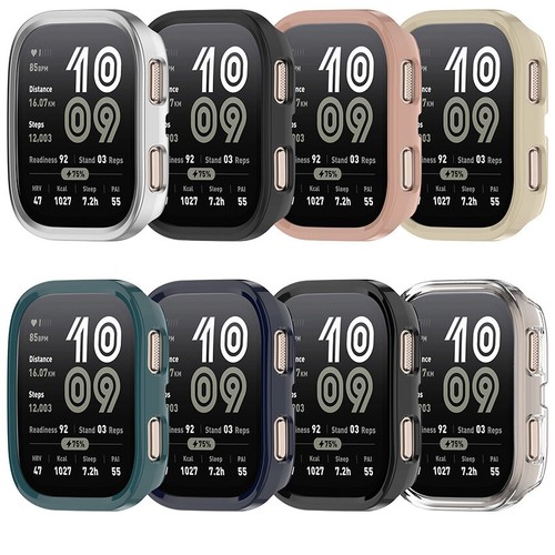 Boîtier de montre boîtier de cadre de montre pour Amazfit Bip6 demi-enveloppe coque de protection creuse - Photo 2 sur 21