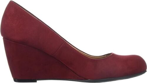 CL by Laundry Women's Nima Suede Wedge Pumps (Sz 7.5) - Picture 3 of 10