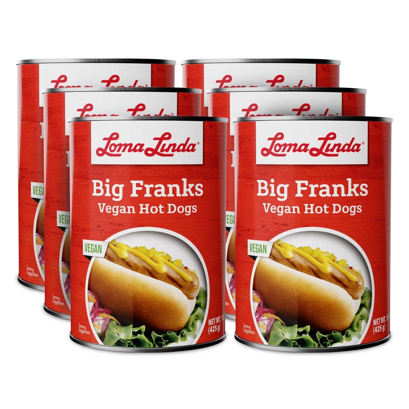 Loma Linda - Big Franks (15 oz.) (Pack of 6) – Vegan