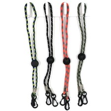 Face Mask Lanyards, Adjustable 4 Count, Assorted Colors- Reading Glasses- New 