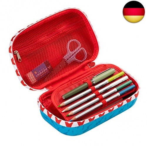 Wildings Federmäppchen für Jungs - etui für bis zu 60 Stifte, Maschinenwaschbar - Bild 3 von 10
