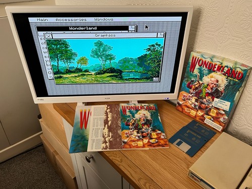 Amiga Virgin Wonderland Vintage Game - Boxed & Working -👽👾Retro Gift Idea👾👽 - Afbeelding 2 van 24