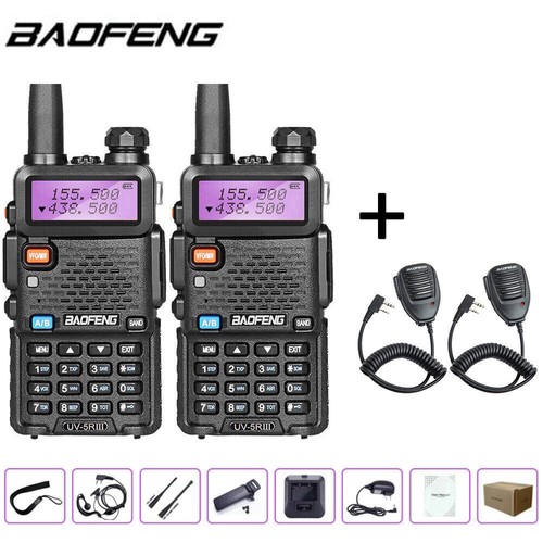 1/2X BAOFENG UV-5RIII 3800MAH DUAL BAND HAM V/UHF DWUKIERUNKOWE RADIO FM WALKIE TALKIE - Zdjęcie 38 z 42