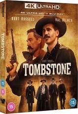 TOMBSTONE 1993 4K UHD Blu-Ray with slipcover BRAND NEW