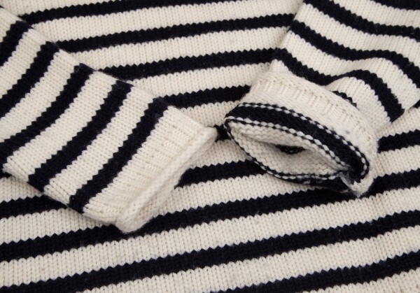 Gaultier Classique ストライプニットセーター 48 Jean Paul GAULTIER CLASSIQUE Wool Striped Knit Sweater Size