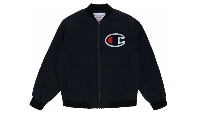 New supreme color blocked jacket large black