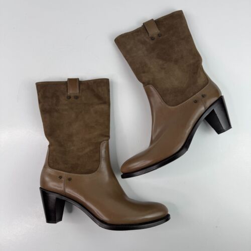 AGL Sued Brown Boots Attilio Giusti EU 41 Italy - Picture 3 of 17