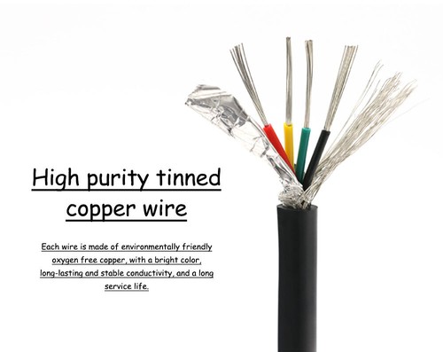 UL2464 Multi-Core abgeschirmtes Kabelsignalkabel 26awg 24awg 22awg 2Core-25Core - Bild 3 von 8