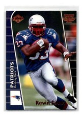 1999 Collector's Edge Triumph - #T155 - Kevin Faulk RC - New England Patriots