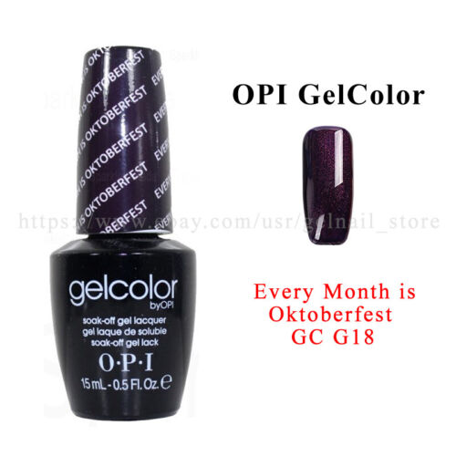OPI GelColor 15ml/0.5fl.oz Gel Nail Polish Soak-Off gel lack Lacquer O.P.I NEW - Picture 18 of 106