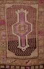 Antique Look Brown Anatolian Oriental Accent Rug Turkish Hand-made Foyer Rug 2x3