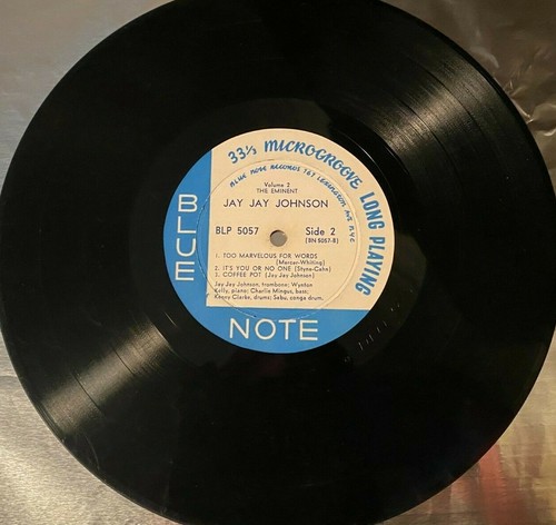 JAY JAY JOHNSON -The Eminent ~BLUE NOTE 10" 5057 'modern jazz series' {dg} RARE - Foto 5 di 7