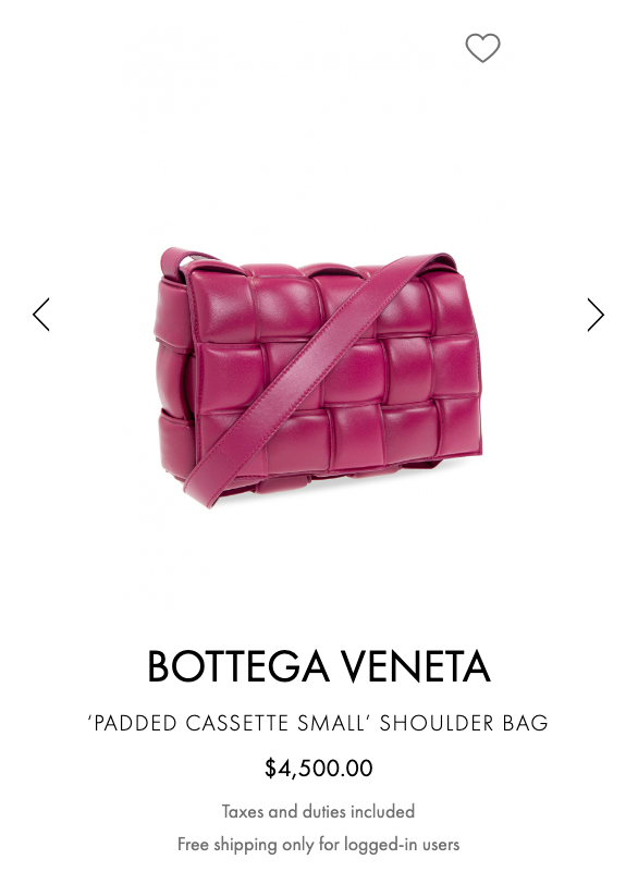 NEW* BOTTEGA VENETA PADDED LAMB LEATHER CASSETTE SHOULDER NEW* BOTTEGA VENETA PADDED LAMB LEATHER CASSETTE SHOULDER