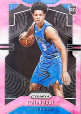 2019-20 Panini Prizm Basketball Base #283: Isaiah Roby Panini Prizm Pink Ice