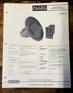 altec 3000h for sale | eBay altec 3000h for sale | eBay