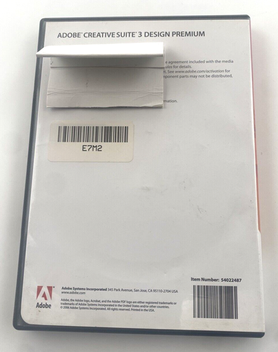 Adobe Creative Suite 3 Design Premium Macintosh w/ Serial # - Picture 2 of 4