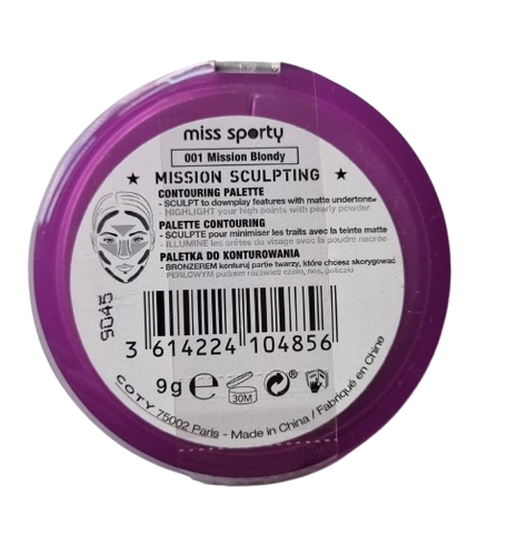 Miss Sporty Mission Sculpting Highlight Contour Powder Duo 001 Mission Blondy - Picture 2 of 2