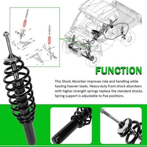 AM137957 AM135372 Stoßdämpfer Set für John Deere Gator UTV 620I/850D HPX - Bild 13 von 24