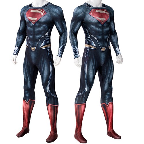 Hombre de Acero Clark Kent Cosplay Traje Superman Disfraz Halloween Zentai Juegos con disfraces - Imagen 5 de 24