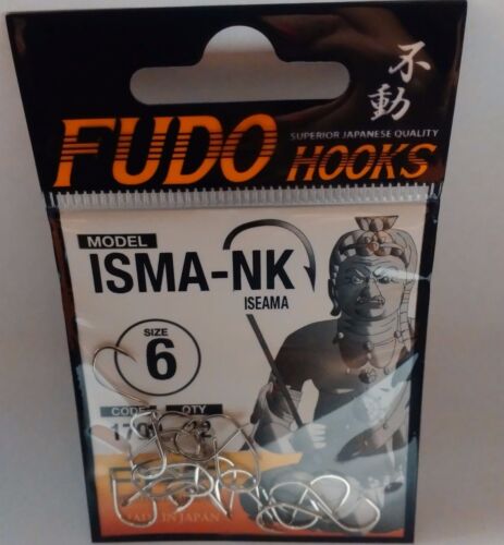 Angelhaken FUDO ISEAMA - NICKEL 1700 / Made in Japan - Bild 2 von 4