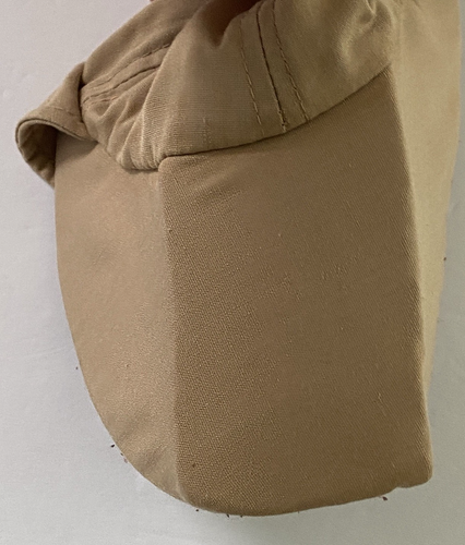 Eddie Bauer Cap Neck Shade Flap Khaki Hiking Boating Fishing Billed Hat w Vents - Picture 15 of 15