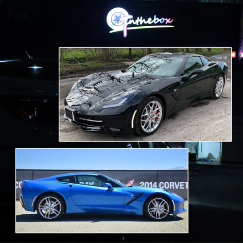 4x Smoked LED White Side Marker Lights For Chevrolet 2014-2019 Chevy Corvette C7 - Bild 12 von 12