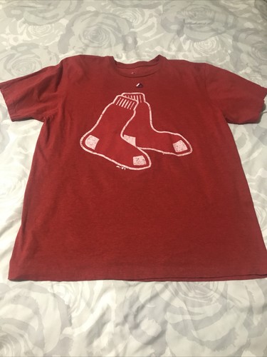 Majestic Red Boston Red Sox Baseball Logo T-Shirt XL Herren - Bild 2 von 6